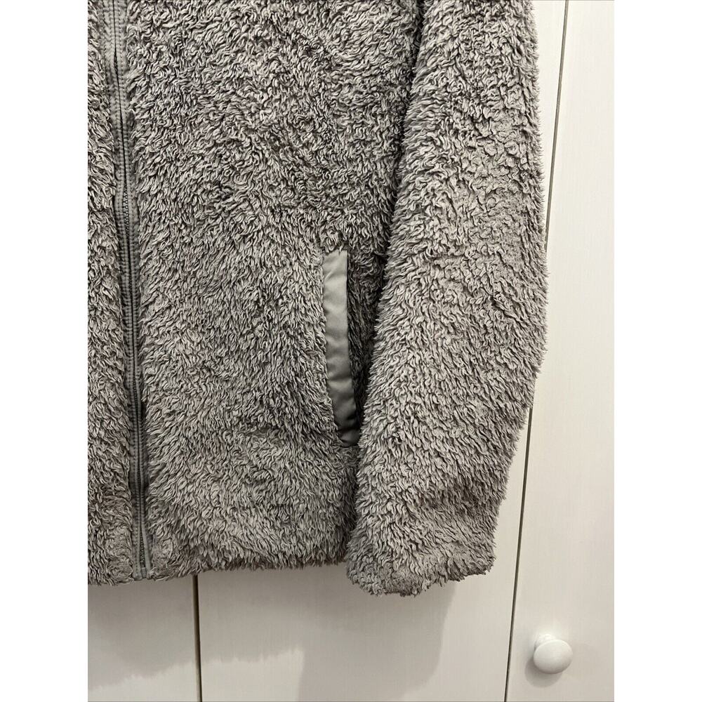 Patagonia Los Gatos Jacket Women's M Deep Pile Fleece LIGHT GRAY 25211 Full Zip - Picture 5 of 8